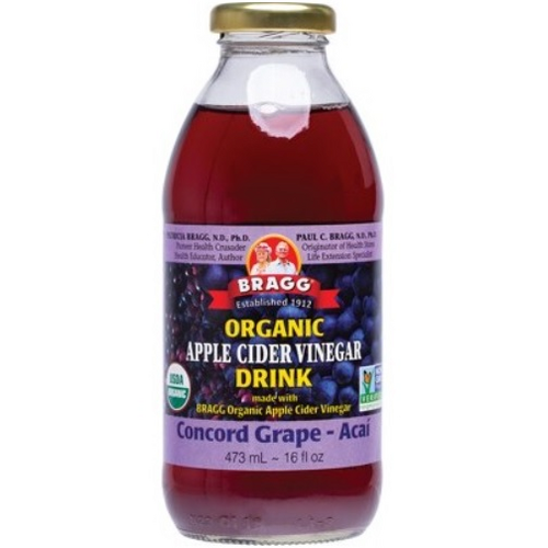 Bragg Apple Cider Vinegar Drink Grape - Acai 473 ML