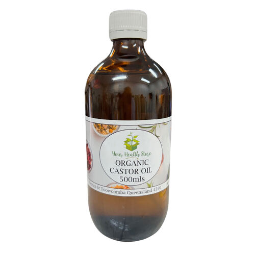 Castor Oil - Hexane Free - Organic 500ml