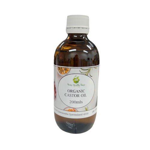 Castor Oil - Hexane Free - Organic 200ml