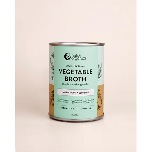 Nutra Organics Vegetable Broth 125g - Garden Veggie