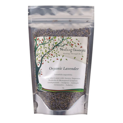 Healing Concepts Organic Lavender 50g                          